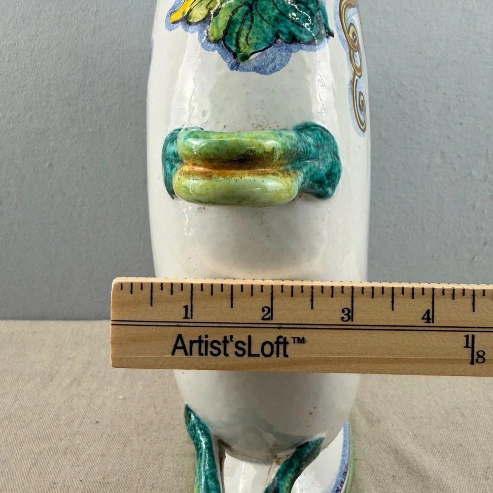 Monumental Vintage Italian Majolica 20